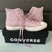 Converse Shoes | Converse Lilac Womens Suede High Tops | Color: Pink | Size: 10