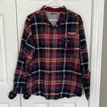 Columbia Shirts | Men’s Columbia Flannel | Color: Blue/Red | Size: L