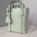 Tory Burch Bags | Nwt Tory Burch Women Perry Mini Tote Crossbody Strap Leather Bag Meadow Mist | Color: Green | Size: Os