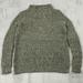 American Eagle Outfitters Sweaters | American Eagle Sweater Womens Small Waffle Knit Mock Neck Cotton Blend Pullover | Color: Gray | Size: S