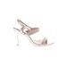 Reiss Heels: Gold Shoes - Women's Size 39 - Open Toe