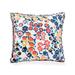 Vera Bradley Petite Floral Embroidered Accent Pillow Polyester/Polyfill/Cotton | 16 H x 16 W x 3.5 D in | Wayfair A035717BLICE