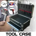 Mallette de rangement pour outils de grande capacité mallette en aluminium boîte à outils
