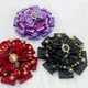 Lolita-Broches nœud papillon originales faites à la main pour femmes épingles à fleurs collier de