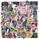 Autocollants du jeu Five Nights Freddy FNAF lot de 50 pièces stickers waterproof Freddy Fazbear