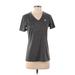 Adidas Active T-Shirt: Gray Activewear - Women's Size Small