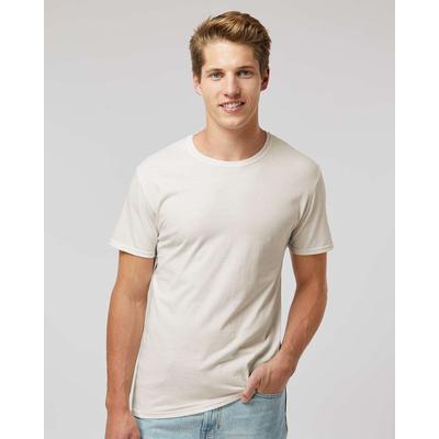 Russell Athletic 64STTM Essential Top in Vintage White size Medium | 60/40 cotton/polyester