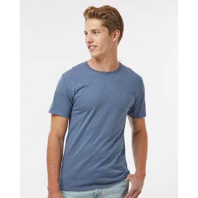 Russell Athletic 64STTM Essential Top in Vintage Blue size 3XL | 60/40 cotton/polyester
