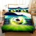 Basketball 3D Digital Printing Bedding Set King Duvet Cover Set 3D Bedding Digital Printing Comforter Set and Pillow Covers Home Breathable Textiles