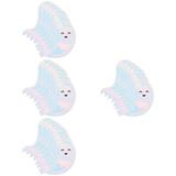 32 pcs Halloween Plates Party Decorative Dinner Plates Ghost Mask Halloween Themed Tableware