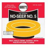 Harveys Toilet Bowl Gasket with Wax & Flange Polyethylene - Case of 24