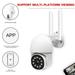 AAOMASSR 10 LED Red+White Lights Alerts Dual Antenna IP Camera WiFi 2MP 1080P Wireless Speed Dome IR Camera Outdoor Security Surveillance Full Color Night Vision IP Camera Exterior