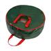 Apmemiss Christmas Decor Clearance Christmas Wreath Storage Bag Xmas Garland Round Storage Container Santa Red Bag with Handle for Holiday Decorations 60/75/90CM