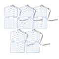 Wozhidaoke 5PC Tool For Folding Clothes Convenient Lazy Clothes Folding Board Organizer 5Pcs Grey Standard