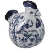 Ceramic Chicken Ornament Decor Home Rooster Statue Outdoor Garden Statues Chinese Zodiac Figurines Room