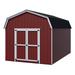 Little Cottage Co. 8 ft. x 10 ft. Value Gambrel Wood Storage Barn Precut Kit with 6 ft. Sidewalls and Floor