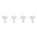 4 Pcs LED Fiber Optic Lamp Colorful Fiber Optic Starry Lights Decorative Lights for Bar Store Party - No Battery