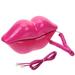 Lip Phone Novelty Lip Shaped Corded Phone Landline Telephone Tabletop Decoration