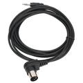 3.5mm to 90 Degree MINI DIN 5 Pin Male Cable Stable DC3.5mm to MINI DIN 5 Pin Cord Sound Adapter Cable 9.8ft