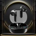 Non-Destructive Bluetooth 5.3 Wireless Headphones Earbuds Mini Ear Buds Headsets Light-Weight Earphones With Microphone & Charging Case Display For TV Phone PC Laptop Bluetooth Headphones Earbuds