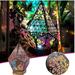 Colorful Diamond Lights Polar Star Large Floor Lamp Bohemia Decoration Floor Lamp