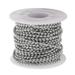 1 Roll 10 Meter Length Stainless Steel Ball Chain 2.4MM Diameter Metal Bead Chain for DIY Handicraft Decoration