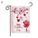 Artificial Flower Table Decor! Steady Valentine s Day Garden Flag 12 X 18 Inches Double Sided Love Dwarf Outdoor Vertical Farmhouse- Rural Festival Garden Decoration