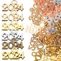 100 Pcs 2024 Pendant Fringe Jewelry Pendant Enamel Pendant Jewelry Spacer Bead DIY Jewelry Accessories