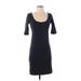 Gap Casual Dress - Sheath: Black Solid Dresses - Women's Size X-Small