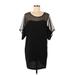 Silence and Noise Casual Dress - Shift: Black Dresses - Women's Size Medium