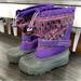 Columbia Shoes | Columbia Kids Girls Winter Snow Boots Waterproof Lined Outdoor Purple Pink Black | Color: Pink/Purple | Size: 4g