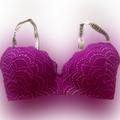 Victoria's Secret Intimates & Sleepwear | Fuchsia Victorias Secrets Bra | Color: Purple | Size: 34e (Dd)