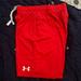 Under Armour Bottoms | Euc, Boys Under Armour Heat Gear Basketball Shorts | Color: Red | Size: Mb