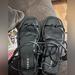 Torrid Shoes | Brand New Black Strappy Tie Up Sandals Torrid | Color: Black | Size: 9