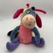 Disney Toys | Disney Walt Disney Store Butterfly Eeyore 2000 Easter Mini Bean Bag Plush | Color: Blue/Pink | Size: Os