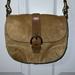 Coach Bags | Coach #4743 Tan Suede Swing Suede And Leather Crossbody | Color: Tan | Size: Os