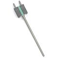 RS PRO Edelstahl Thermoelement Typ K, Ø 6mm x 250mm → +1100°C