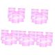 ULTECHNOVO Reusable Jewelry Bag 500 Pcs Earring Pouch Clear Packaging Bags Earrings Bag Small Resealable Bags Earrings Seal Bags Clear Packing Bags Small Bags Jewelry Bag Pvc Symphony Bag