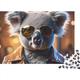 Cute Animals Jigsaw Puzzles for Adults 1000 Koala Puzzles 1000 Pieces Jigsaw Puzzles for Adults 1000 Piece Puzzle Educational Challenging Games 1000pcs (75x50cm)