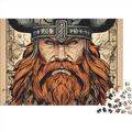 Viking Myth Jigsaw Puzzle 1000 Piece Wooden Puzzles For Adults Adolescent Gift Large Jigsaw Puzzle Family Challenging Games Entertainment Toys Christmas 1000pcs (75x50cm)