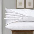 AIKOFUL Adjustable Goose Down Feather Pillow Queen Size 2 Pack, Cooling Bamboo Rayon with 100% Cotton Zipper Cover