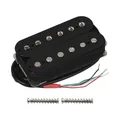 Flor Alnico 5 – micro Humbucker à col de guitare Double bobine noir 4 fils