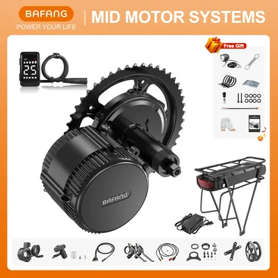 Bafang-kit de motorisation de vélo électrique 36 V 250 W modèle BBS01B moteur à entraînement