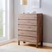 Millwood Pines Cidad 5 - Drawer Accent Chest Wood in Brown | 49.5 H x 31.5 W x 15.5 D in | Wayfair 8D72C73F8D78452F909EA6C3C074D2D2