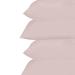 Just Linen 400 TC 100% Egyptian Cotton Percale, Solid Colours, King Sheet Set with 18"Deep Pocketed Fitted Sheet