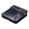 Carevas T6 Portable 6-Channel Sound Mixing Console Audio Mixer Built-in 16 DSP 48V Phantom power Supports Connection MP3 Player Recording Function 5V power Supply for DJ Network Live Broadcast Kar