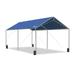 10 X20 Heavy Duty Car Canopy with Reinforced Steel Cables Outdoor Car Shelter Upgraded Carport with 6 Legs Galvanized Tube and 3 Reinforced Steel Cables Use in Garage Outdoor Patio Blue