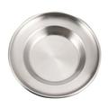 Food Serving Plate Dessert Barbecue Plate Practical Stainless Steel Food Storage Tray