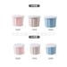 NUOLUX Household Plastic Storage Bucket Stackable Sundries Storage Holder Multi-use Organizer for Toys Snacks