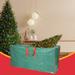 Holloyiver Christmas Tree Storage Bag Fits Up to 5.4 ft Holiday Xmas Disassembled Trees with Durable Reinforced Handles&Dual Zipper Waterproof Material Protects from Dust Moisture(Green)